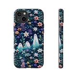 Ghosts in the Garden Aesthetic 3D Phone Case for iPhone, Samsung, Pixel