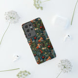 Botanical Fox Aesthetic Phone Case for iPhone, Samsung, Pixel