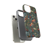 Botanical Fox Aesthetic Phone Case for iPhone, Samsung, Pixel