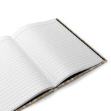 Wildflower Meadow Daisy Journal - Hardcover Blank Lined Notebook