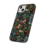 Botanical Fox Aesthetic Phone Case for iPhone, Samsung, Pixel