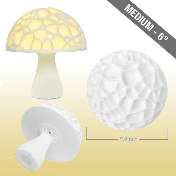 Creative Multicolor LED Mushroom Lamp