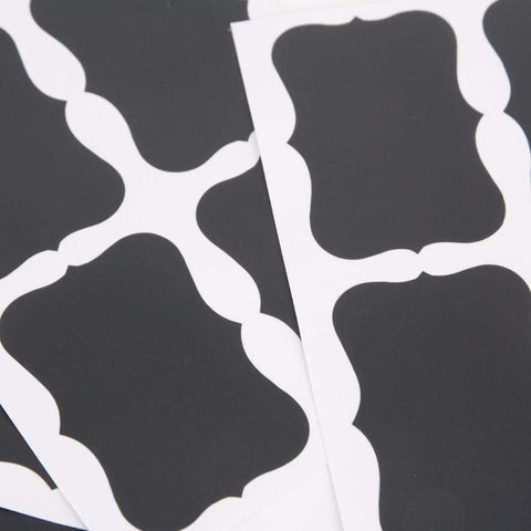 Reusable Chalkboard Sticker Labels (72 Pcs)