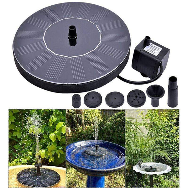SolarSplash™ Solar Powered Fountain (Upgraded)