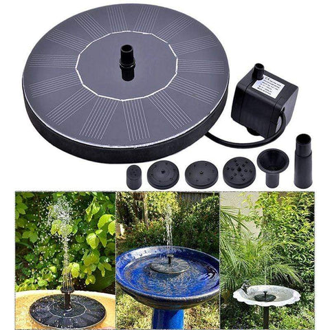 SolarSplash™ Solar Powered Fountain (Upgraded)