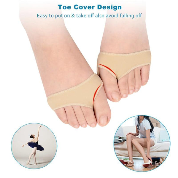 Comfort-Pro™ Pain Relief Ball-of-Foot Gel Cushion Pads