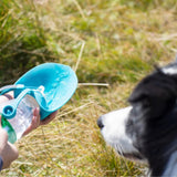 HydroLeaf™ Reversible Portable Pet Water Bottle Green