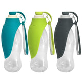 HydroLeaf™ Reversible Portable Pet Water Bottle Green