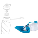 HydroLeaf™ Reversible Portable Pet Water Bottle Green