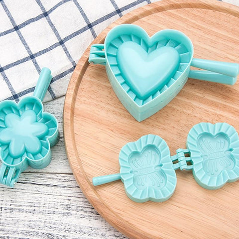 DeliDough™ Creative DIY 2-In-1 Dough Press Mold & Cutter Set (With Free Bonus Recipe E-Book)