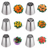 BakeAid™ Original Flower Russian Icing Piping Tip Sets