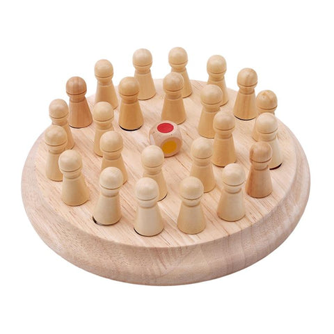 MemoMatch™ Wooden Memory Color Match Board Game
