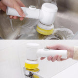 ScrubberPlus™ 5-In-1 Handheld Electric Cleaning & Scrubber Brush