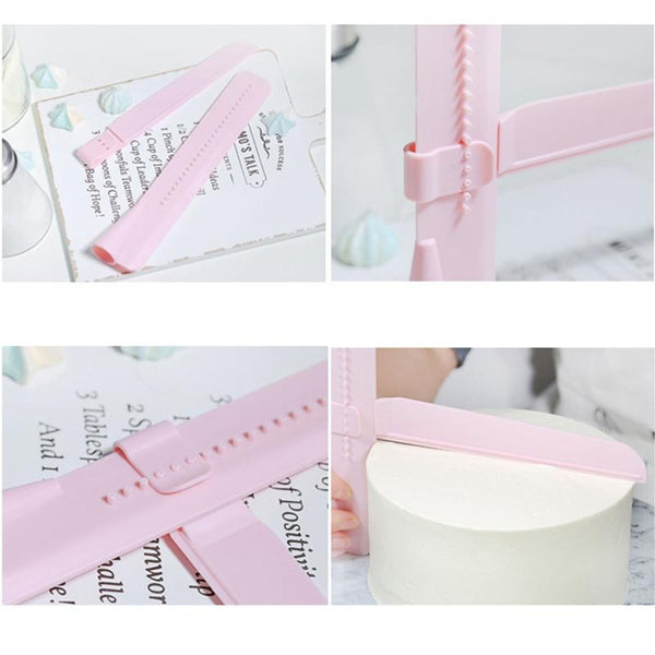 Adjustable Cake Scraper Edge Smoother Spatula
