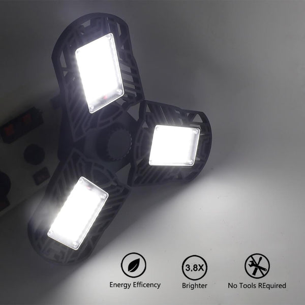 GlowFX™ Adjustable Ultra Bright Garage LED Light