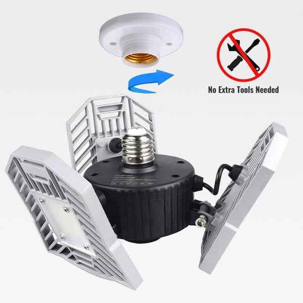 GlowFX™ Adjustable Ultra Bright Garage LED Light