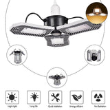 GlowFX™ Adjustable LED Ceiling Light With Sensor / Silver / Warm White