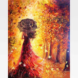 Autumn Queen Paint-By-Numbers Kit