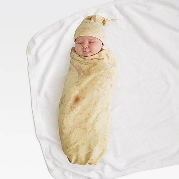 Burrito Baby Blanket Bundle