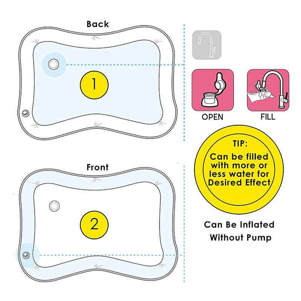 TummyFun™ Inflatable Baby Water Play Mat