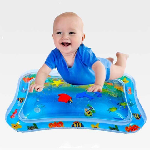 Splashin'kids Inflatable Tummy Time Premium Water Mat Infants and Toddlers Is