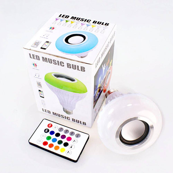TuneGlow™ Smart 2-In-1 Color Changing LED Light With Wireless Bluetooth Speaker