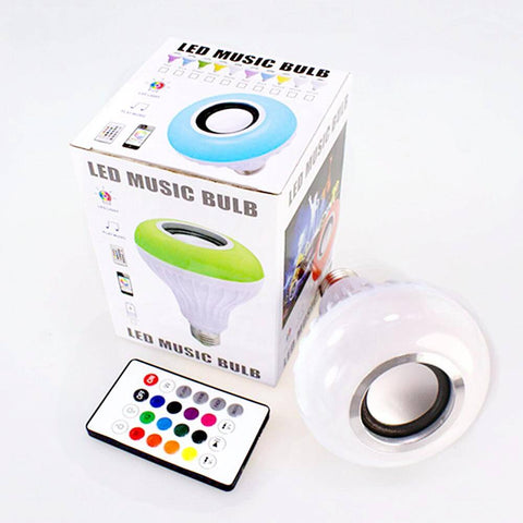 TuneGlow™ Smart 2-In-1 Color Changing LED Light With Wireless Bluetooth Speaker