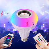 TuneGlow™ Smart 2-In-1 Color Changing LED Light With Wireless Bluetooth Speaker Standard Light Bulb Design