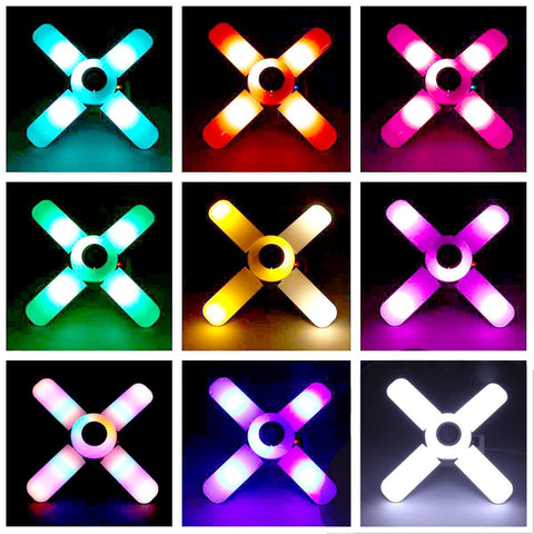 TuneGlow™ Smart 2-In-1 Color Changing LED Light With Wireless Bluetooth Speaker