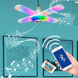 TuneGlow™ Smart 2-In-1 Color Changing LED Light With Wireless Bluetooth Speaker