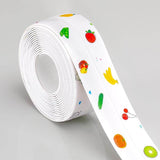 EasyCaulk™ Magic Anti-Mold Peel & Stick Self-Adhesive Caulk Tape Strip White - Fruits