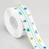 EasyCaulk™ Magic Anti-Mold Peel & Stick Self-Adhesive Caulk Tape Strip White - Leaves