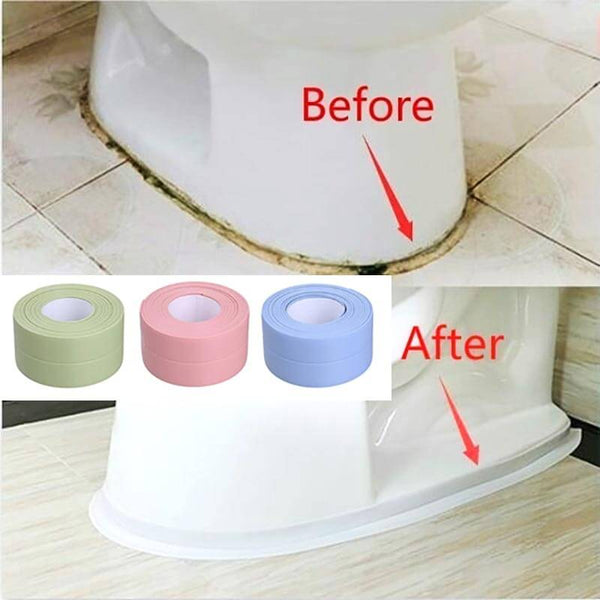 EasyCaulk™ Magic Anti-Mold Peel & Stick Self-Adhesive Caulk Tape Strip