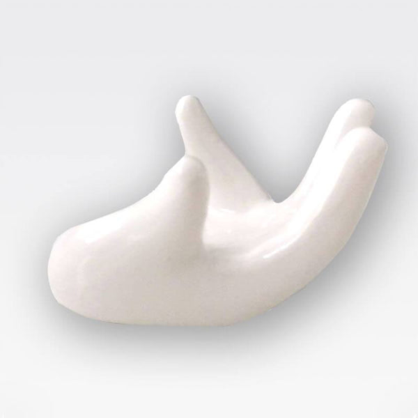 Ceramic Hand Decor Stand For Moon Lamp