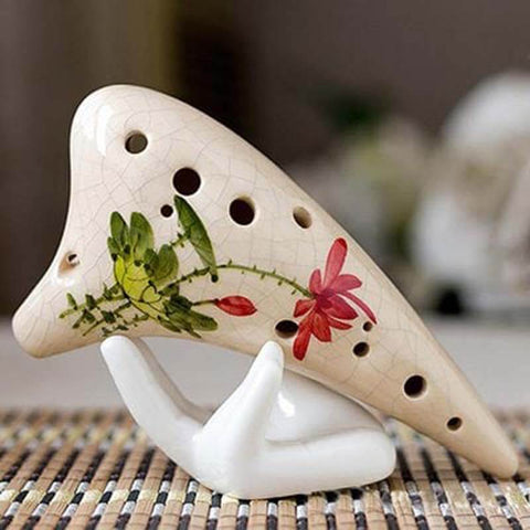Ceramic Hand Decor Stand For Moon Lamp