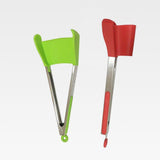 Chef Mate 2-in-1 Spatula Tong Green