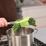 Chef Mate 2-in-1 Spatula Tong Green