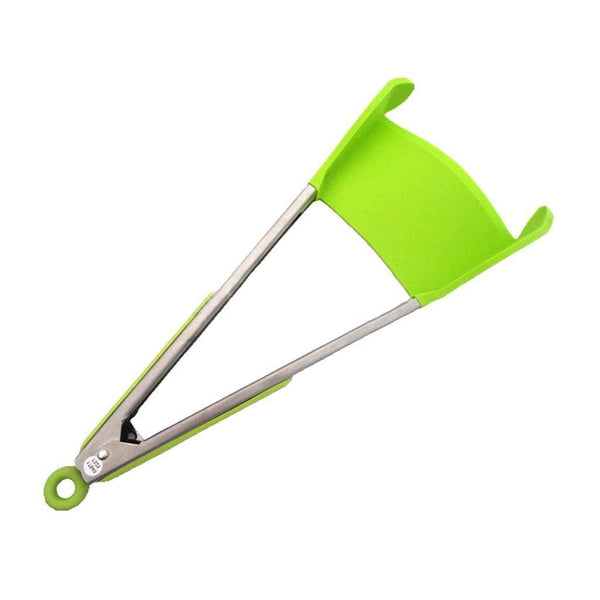 Chef Mate 2-in-1 Spatula Tong Green
