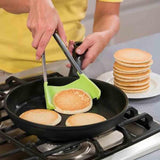 Chef Mate 2-in-1 Spatula Tong Green