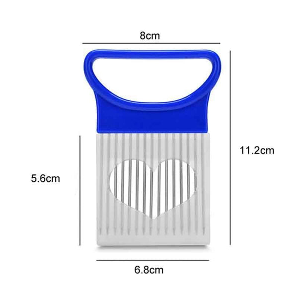 Clever Vegetable Holder and Slicer