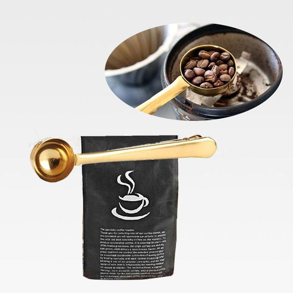 Clip-N-Scoop Coffee Spoon