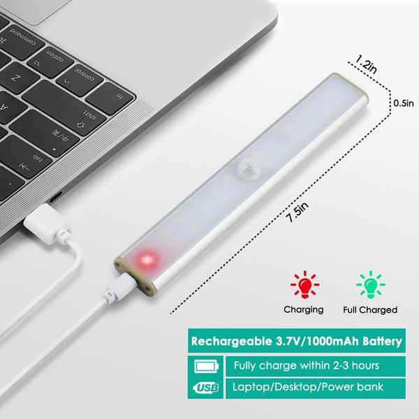 BrightBar™ Wireless Motion Sensor Stick-On Closet LED