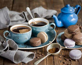 Coffee Time Paint-By-Numbers Kit