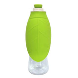 HydroLeaf™ Reversible Portable Pet Water Bottle Green