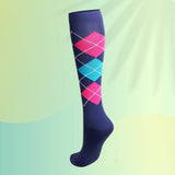 Comfort-Pro™ Creative Medical Compression Socks For Men & Women  (Enhanced Gradual Compression) Classic Dimond | 1-Pack / Medium
