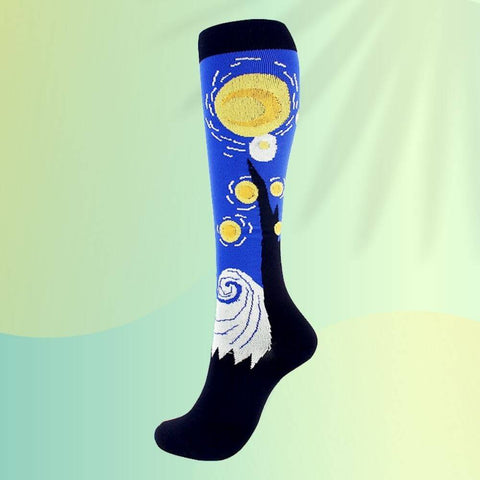 Comfort-Pro™ Creative Compression Socks (Enhanced With Gradual Compression)