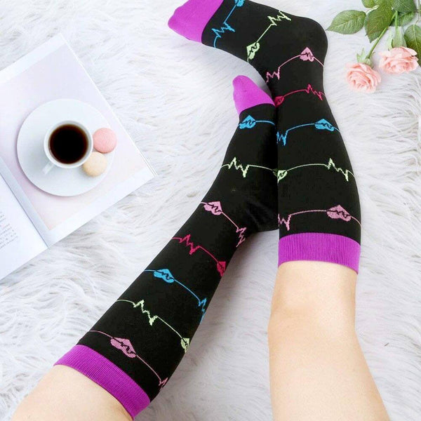 Comfort-Pro™ Creative Compression Socks (Enhanced With Gradual Compression)