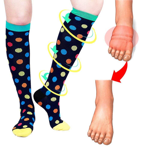 Comfort-Pro™ Creative Compression Socks (Enhanced With Gradual Compression)