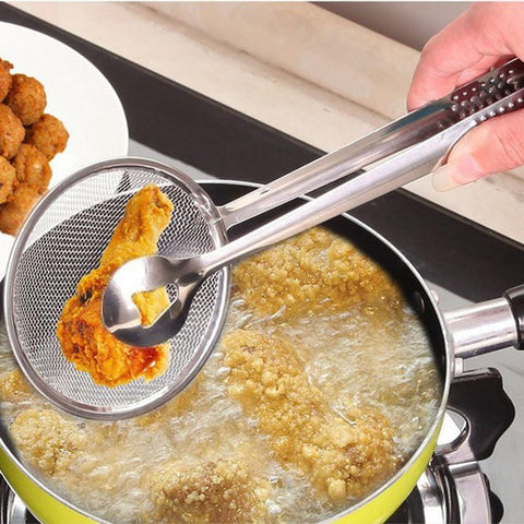 Clever Frying Tongs