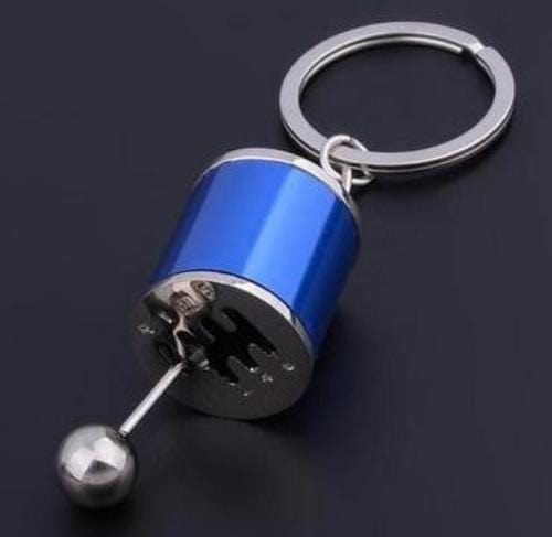 Shifter Fidget Stick Keychain Blue